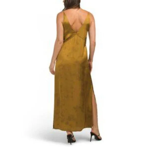 MAURIE & EVE Khaki Love Letters Maxi Dress - Picture 2 of 2